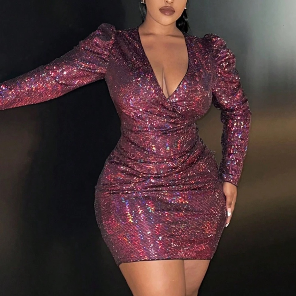 Bodycon sequin dress